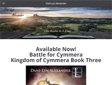 Tablet Screenshot of danilynalexander.com